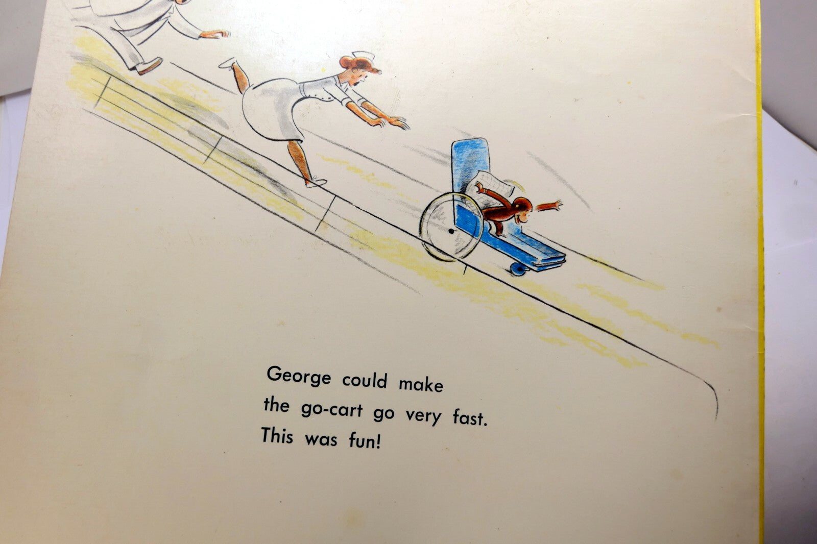 Curious George Goes to the Hospital by Rey, H. A.; Rey, Margret  1971 4th Print