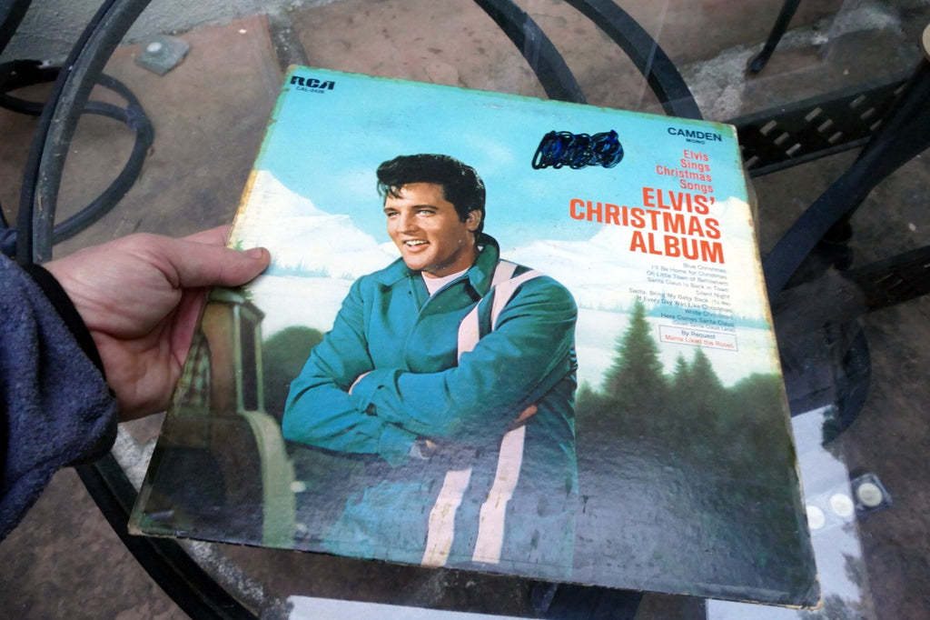 1970 Elvis Presley MONO Christmas Album RCA CAL-2428 - ALBUM ART COVER ONLY