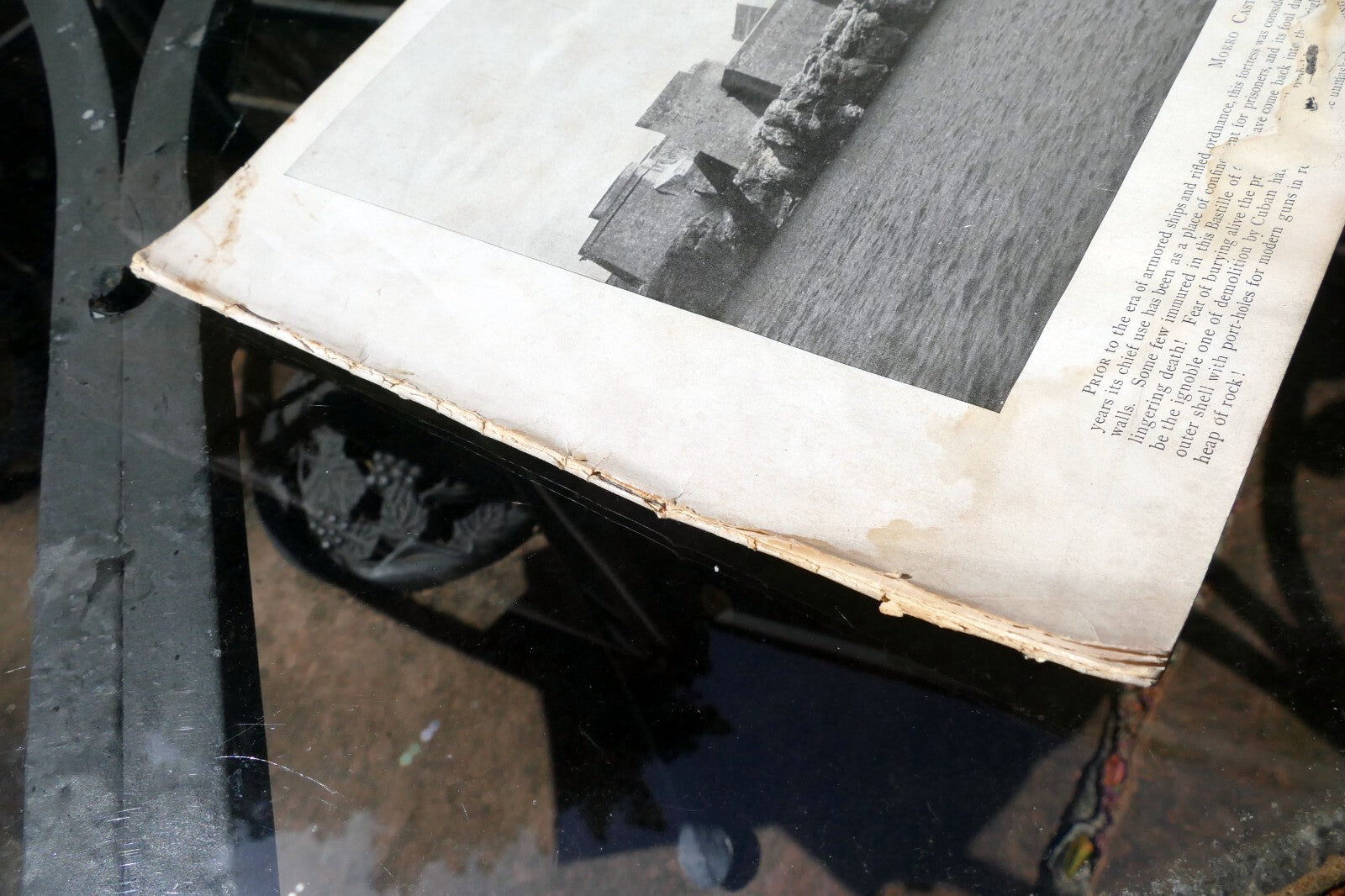 AMERICAN HAVANA Harbor USS "Newark" CUBAN JOURNAL Brochure 1898-1900 incomplete