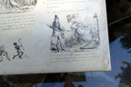 The ART of TORMENTING No 2 HENRY HEATH CARICATURE PRINT  1840 Victorian