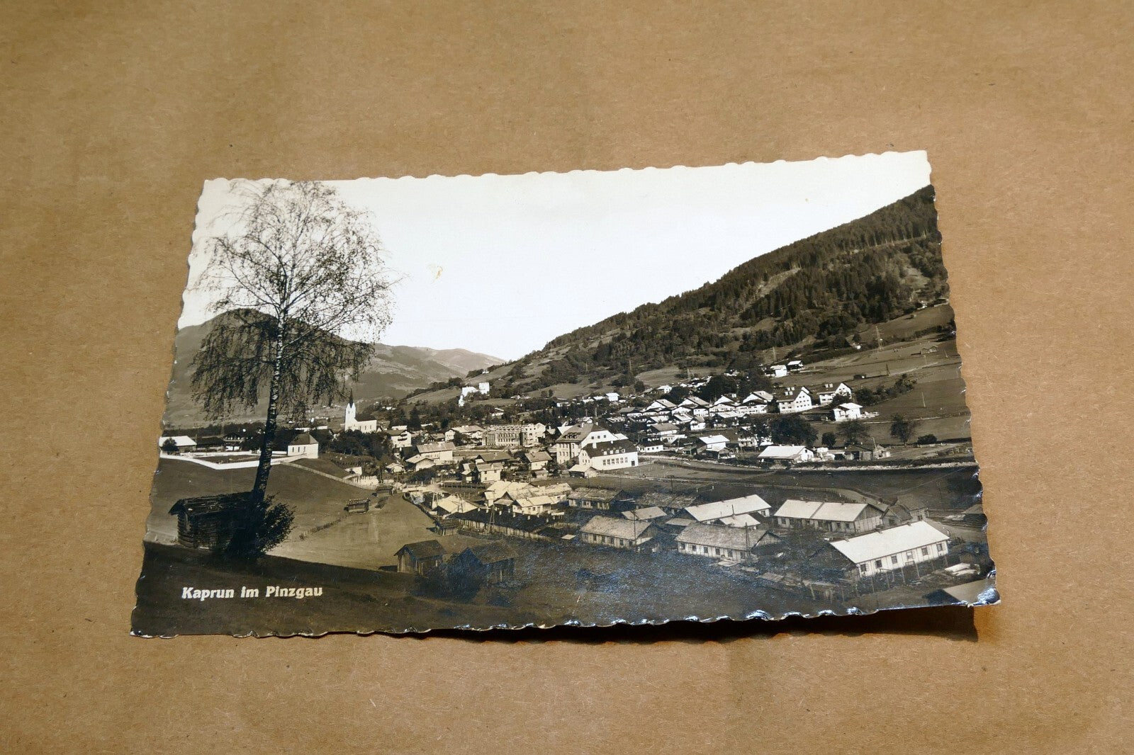 Kaprun im Pinzgau Austria  landscape Alps postcard 1930's - unposted
