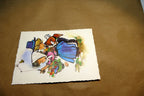 Adolf KORSCH VERLAG Postcard Munchen Girl & Boy with Flowers - Unposted Art