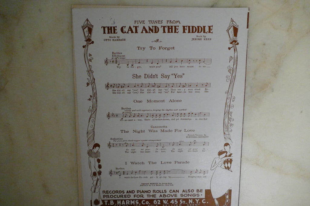 The Night Was Made For Love 1931 by Jerome Kern from "The Cat And The Fiddle"