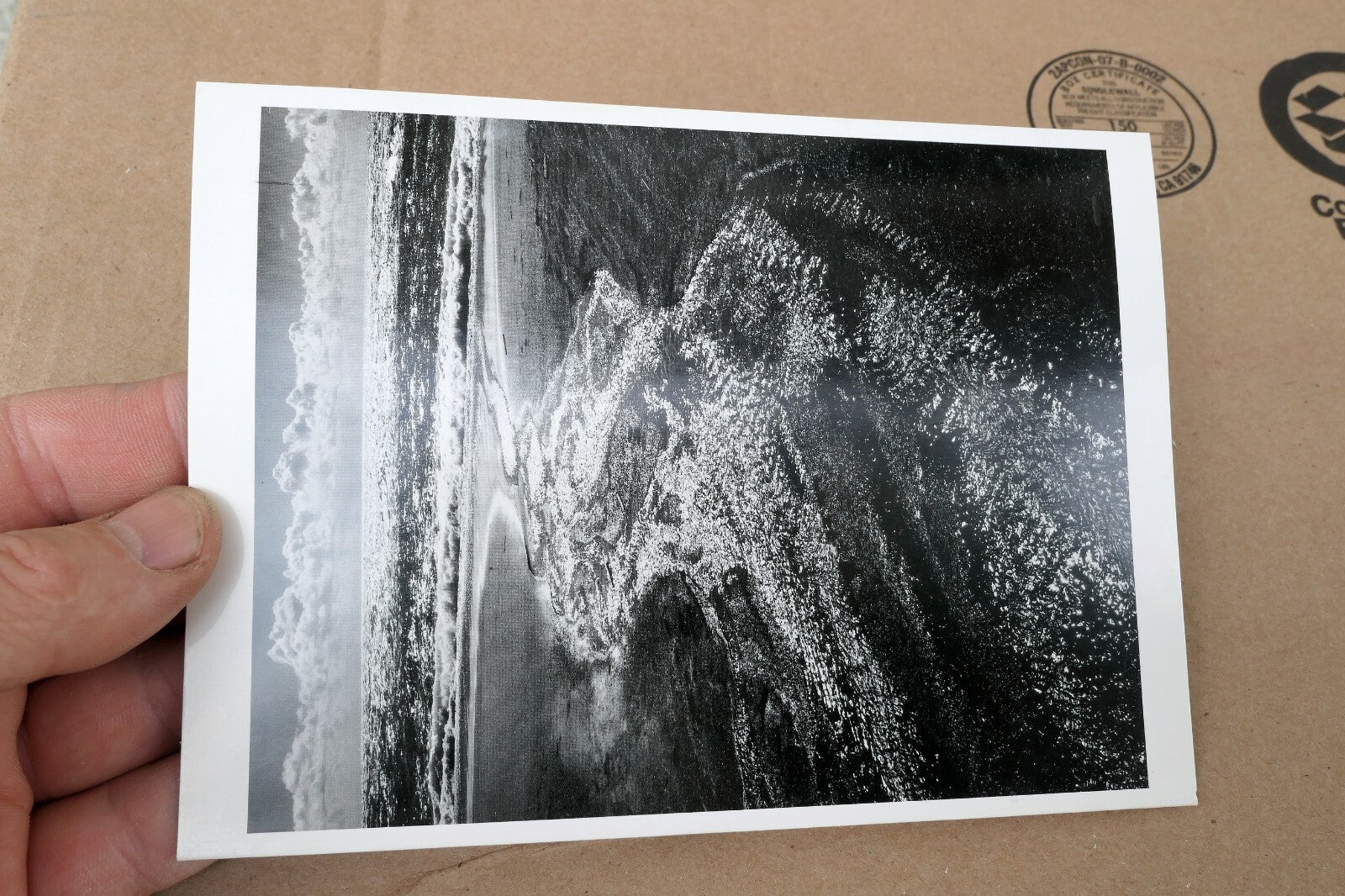 Stream Sea Clouds Rodeo Lagoon Photograph Ansel Adams 1962 A-027-95 Greeting Car