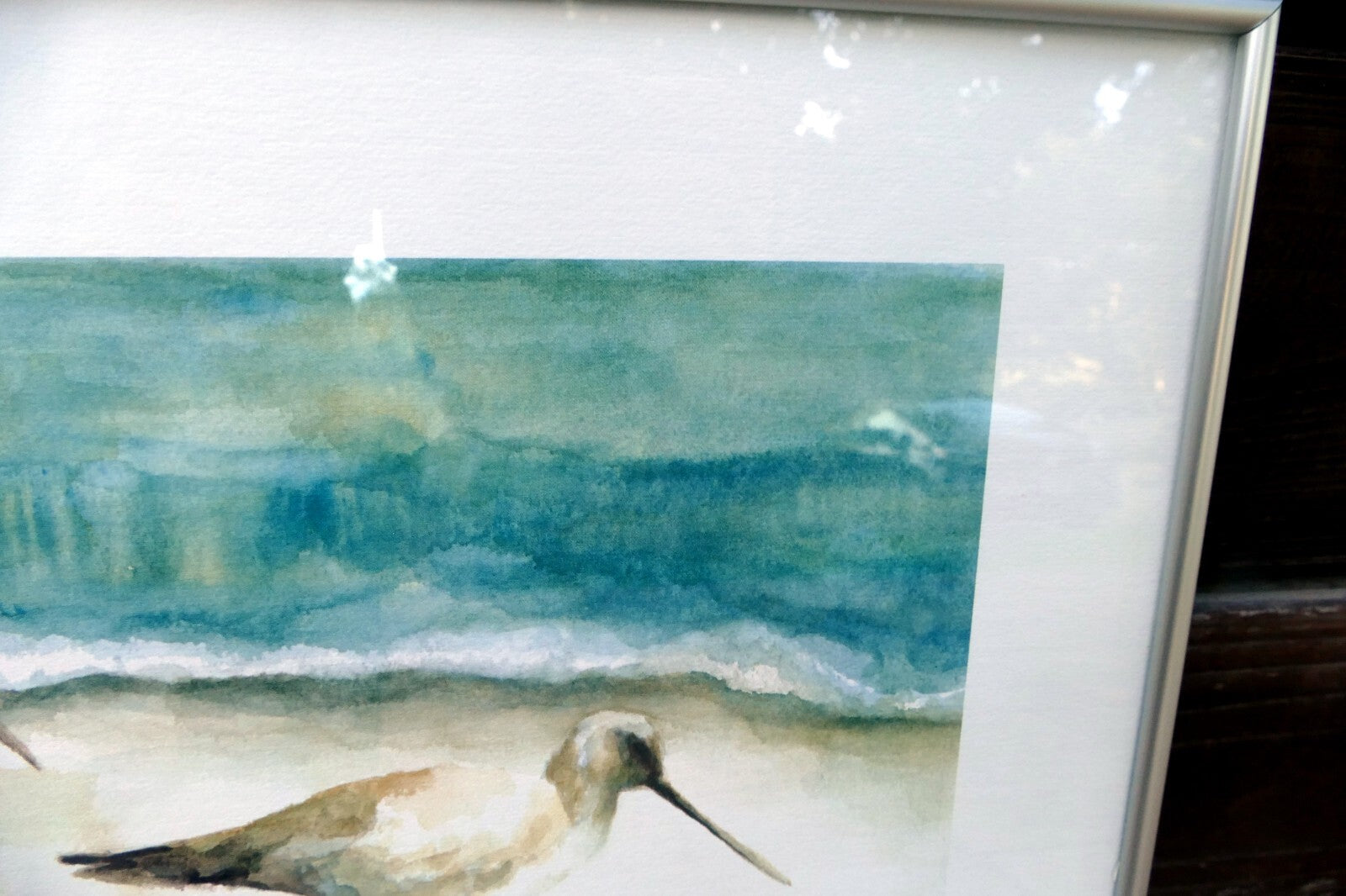 Artist Maxine Remont Macway Wildlife Art Shorebirds “Sandpipers”  Print