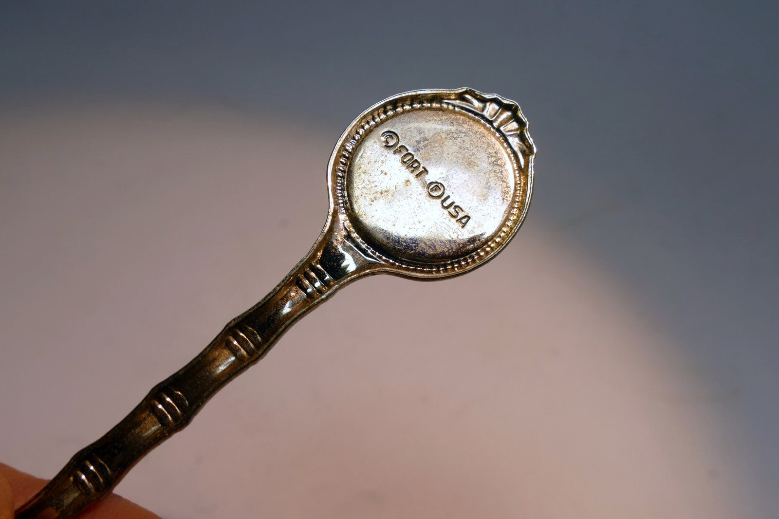 Indiana The Hoosier State Miniature Souvenir Spoon