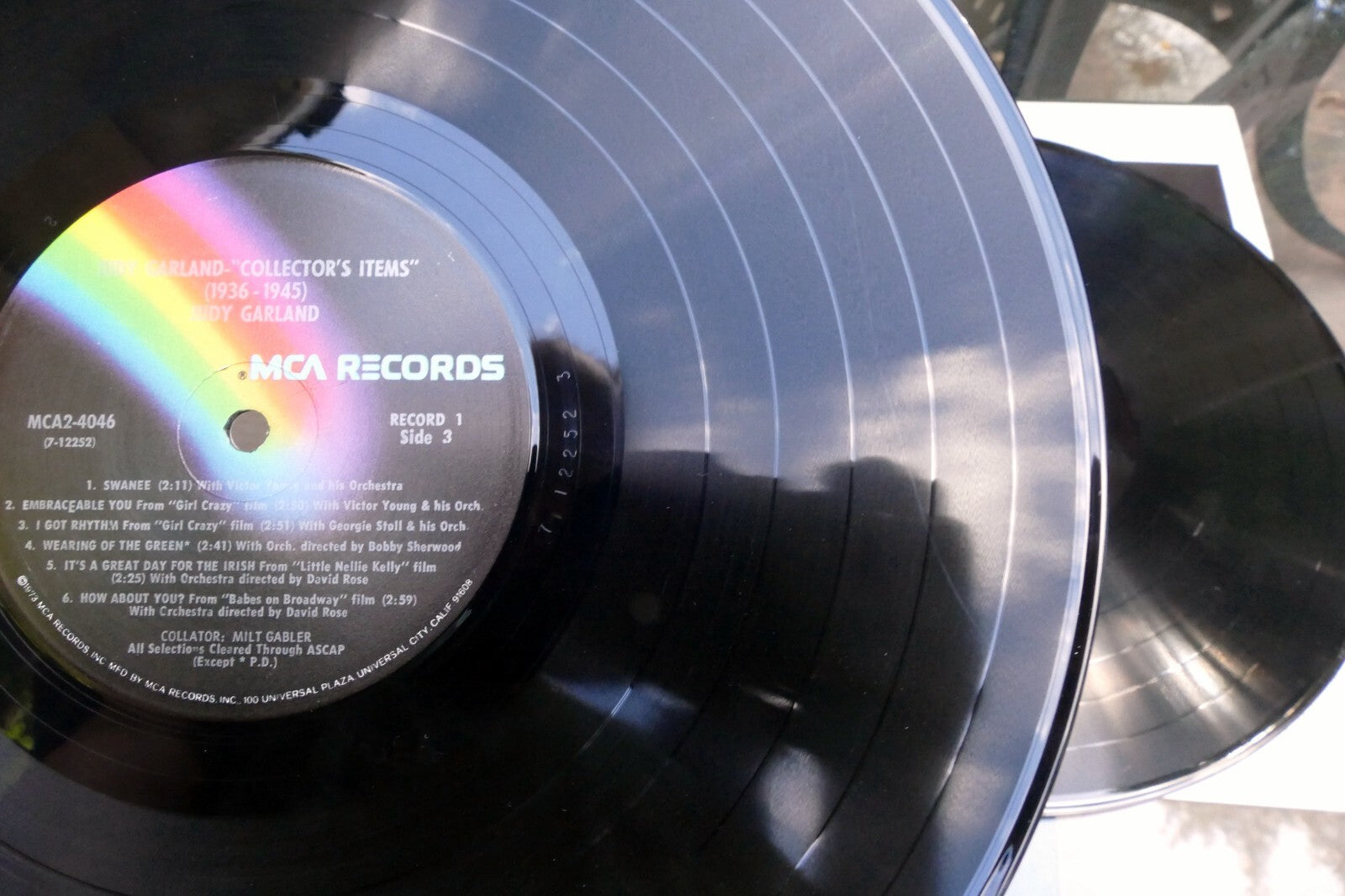 Judy Garland Collectors Items 1936-1945  two Vinyl LP  MCA 2-4046 Factory 1973