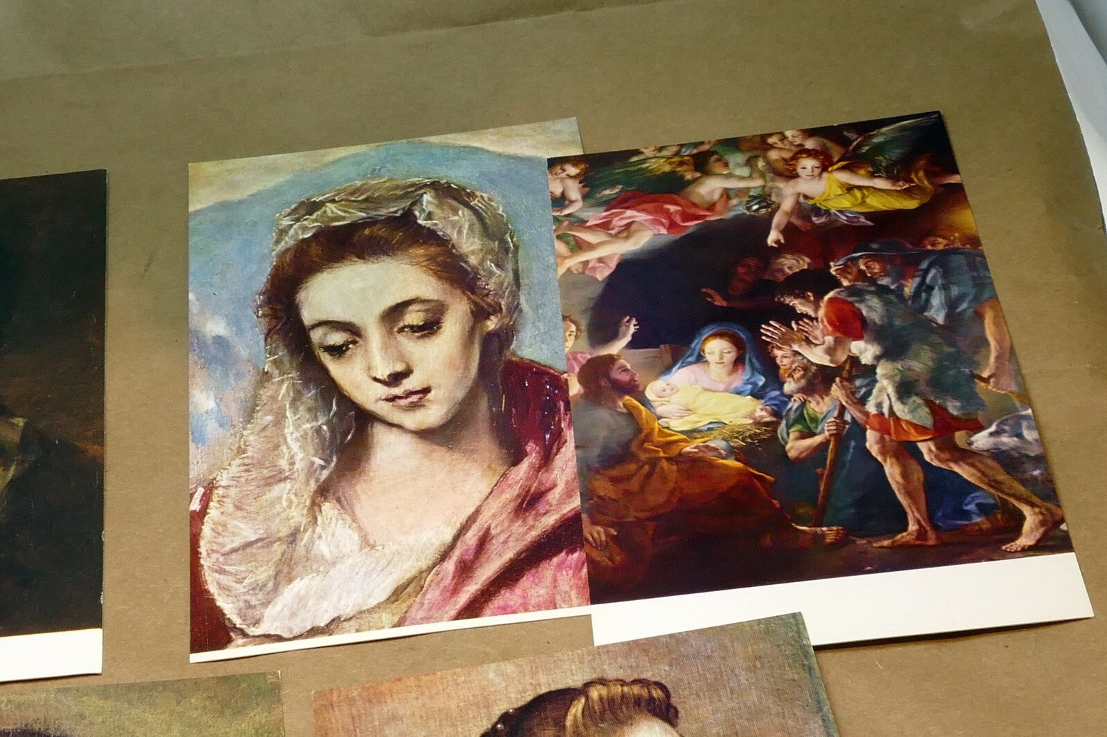 Art Postcard unposted  Madrid  El Greco paintings set of 7