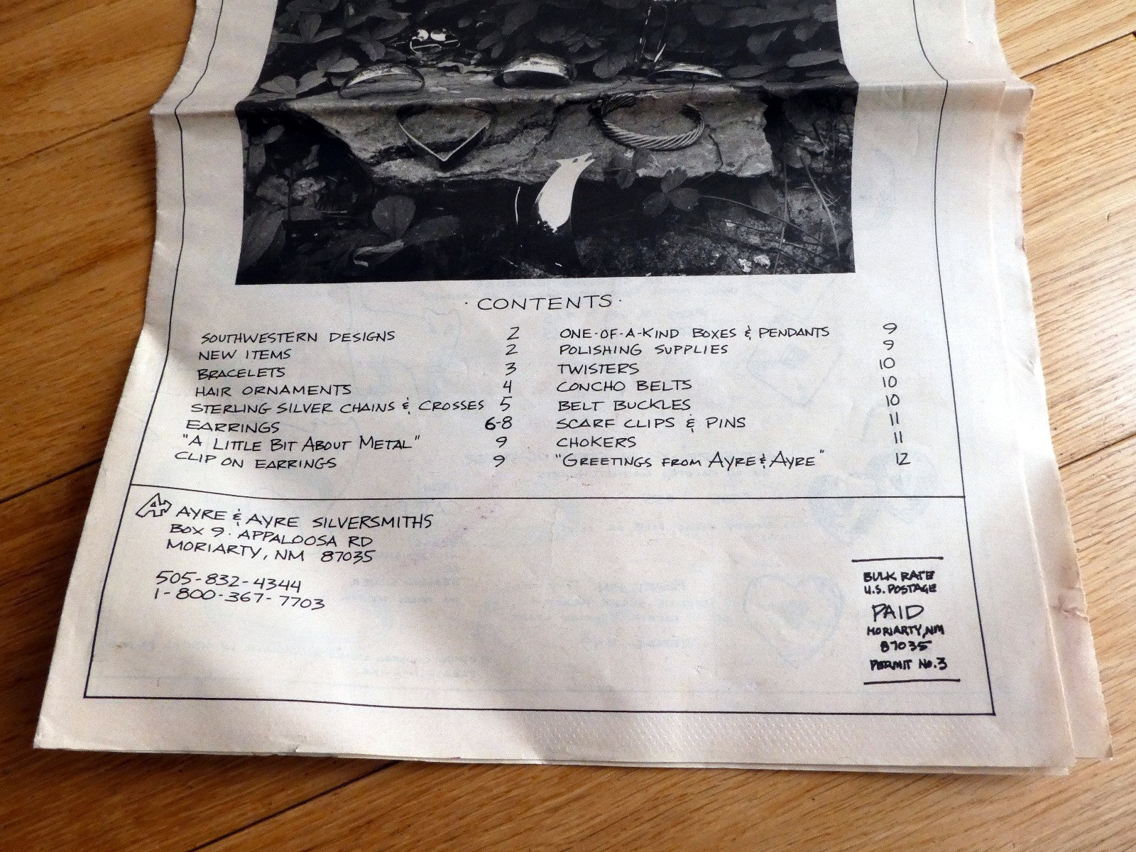 Ayre & Ayre Silversmiths Retail Mail order Catalog 1989 Sping/ Summer vintage