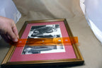 39th U.S. President JIMMY CARTER Framed Matted Photo Picture Shaking arm family