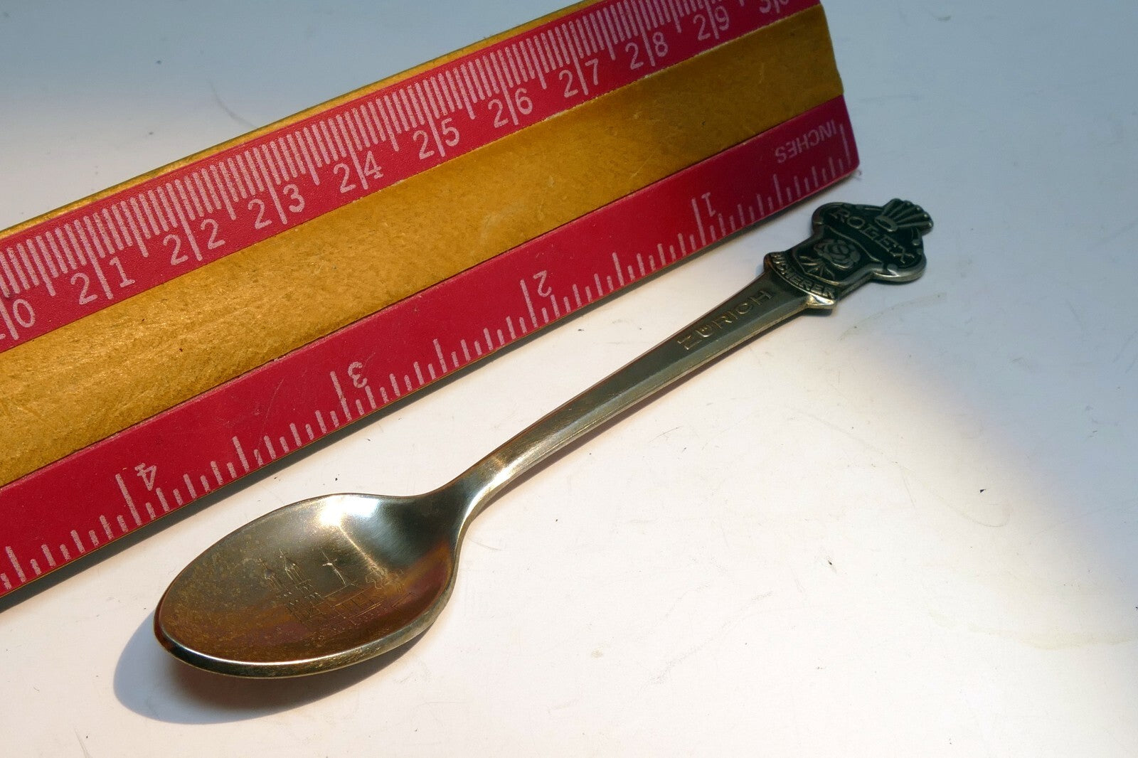 Rolex Bucherer of Switzerland "Zurich" Spoon souvenir rose
