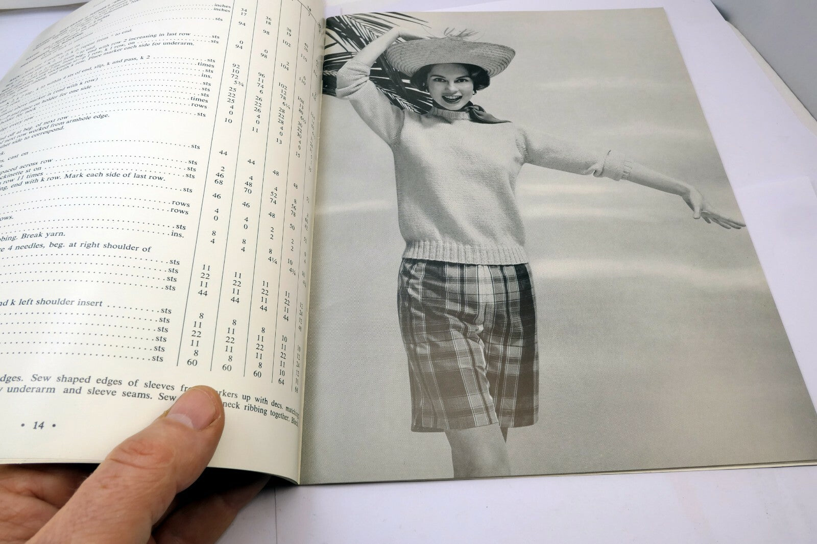 College Knits for MEN and WOMEN Bear Fleisher Yarns Magazine 1958