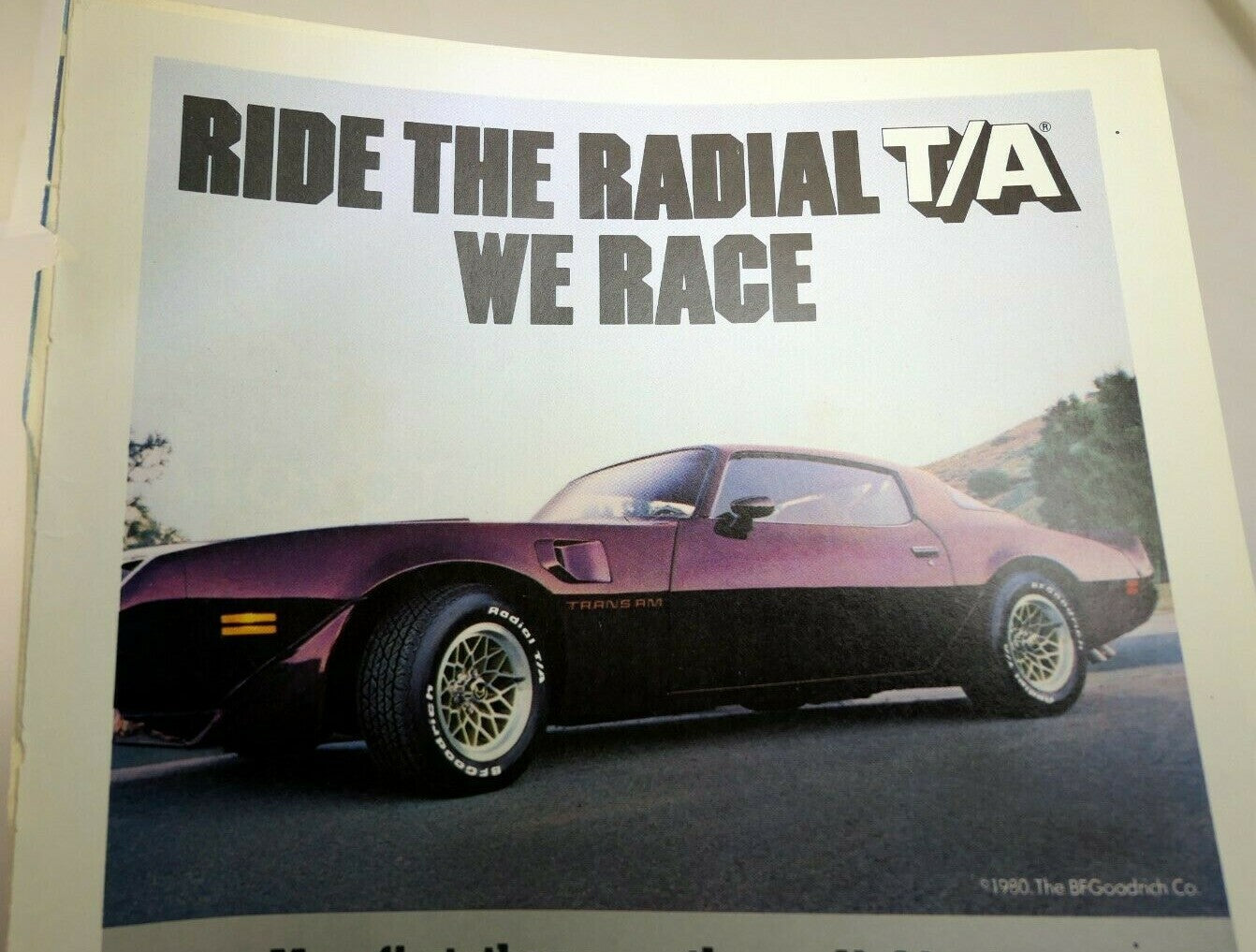 Usa t/a bfgoodrich tire radial magazine clipping advertisement ad