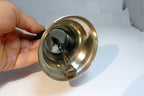 2" Steel metal School Diner Bell with wooden handle 