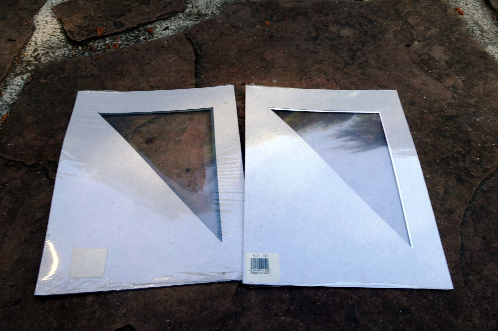 Designer Mat Gallery Quality Hand-Cut Beveled Edge Mat 11X14" Frame 2 pack 8X10