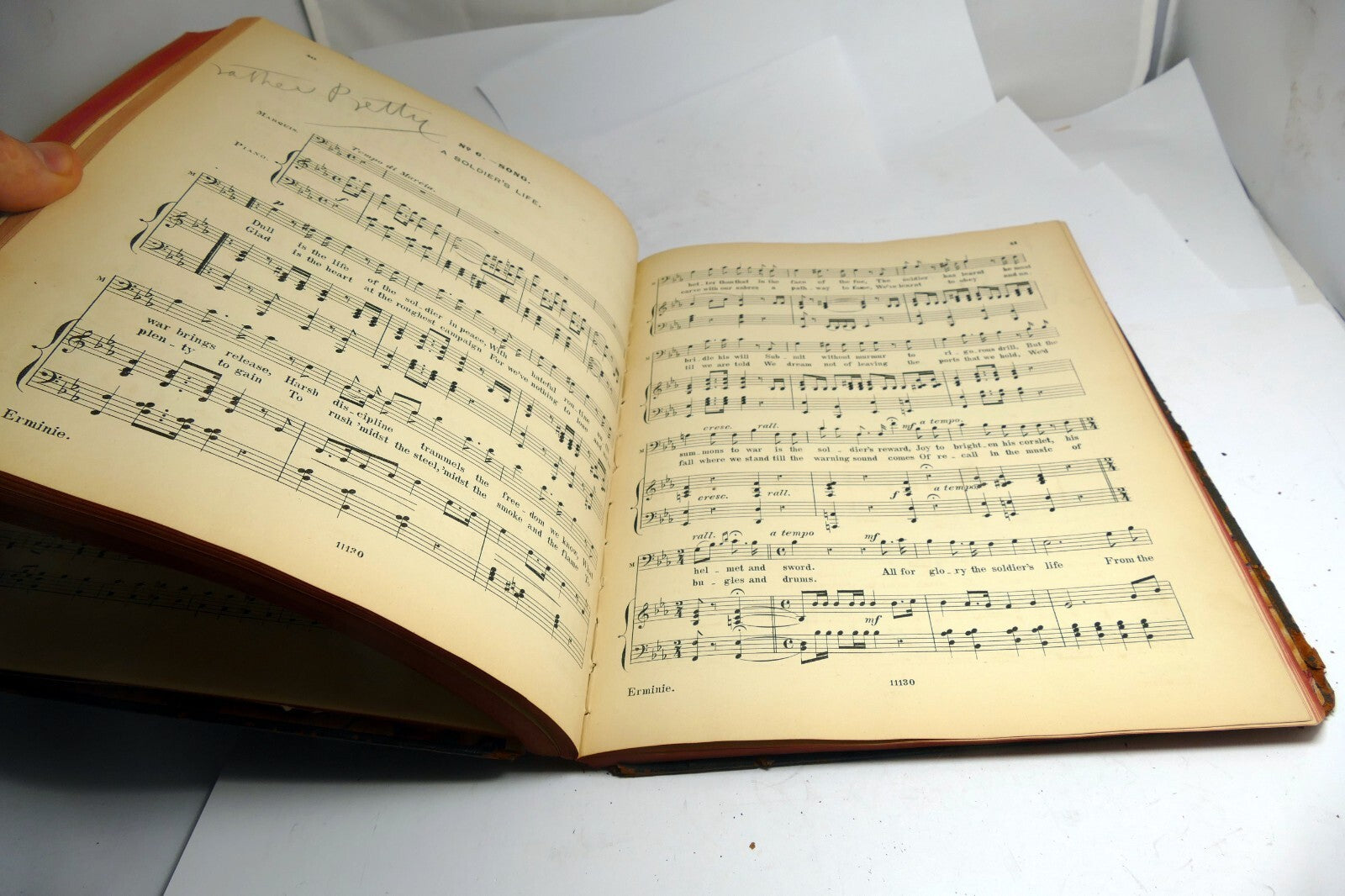 Ruddigore Opera Vocal Score by Gilbert & Sullivan sheet music 1887 Congress Libr