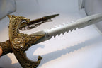 Slash Knife Dagger Made in Germany with sheaf scabbard eagle cross ornate