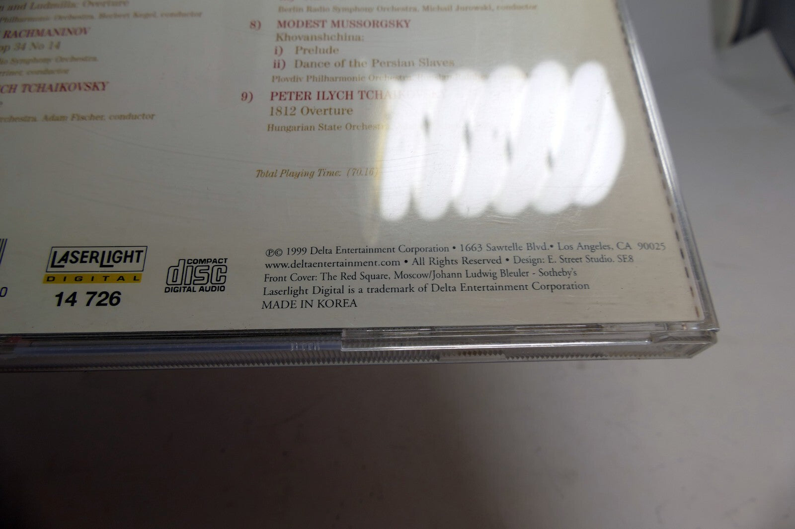 Great Russian Classics includes Tchaikovsky's 1812 Overature - Classical Music