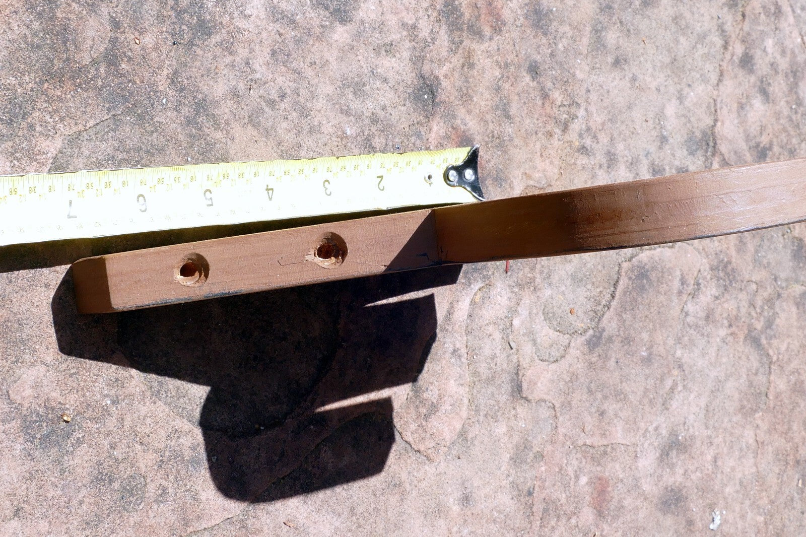 2 Rifle Gun Rack Wall Mount Wooden Shotgun Holder Gun Display Hanger Hand made
