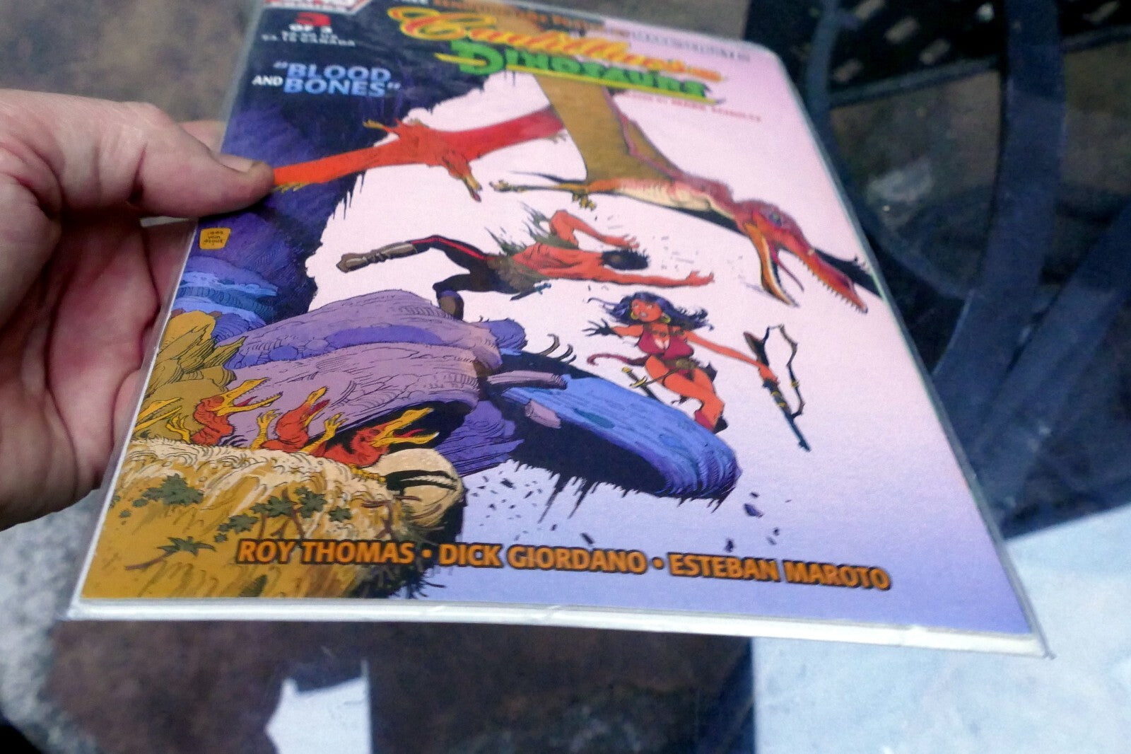 Cadillacs and Dinosaurs Blood & Bones #3 Topps Comics by Mark Schultz 1994 MINT