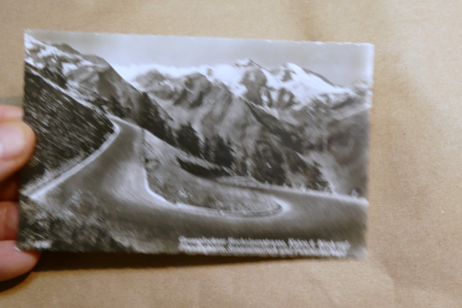 Großglockner - Sonnenwelleck  Alpine Road postcard Austria vintage - unposted