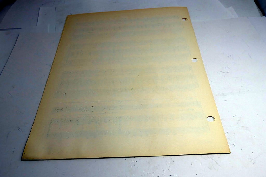 Seven Day Weekend Doc Pomus Mort Shuman  1962 Sheet Music