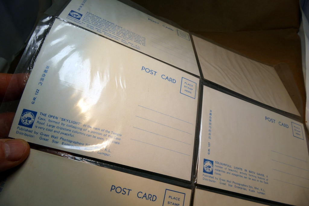 Batu Caves Kuala Lumpur Malaysia Postcard 1970's  lot of 5 Pack Unposted