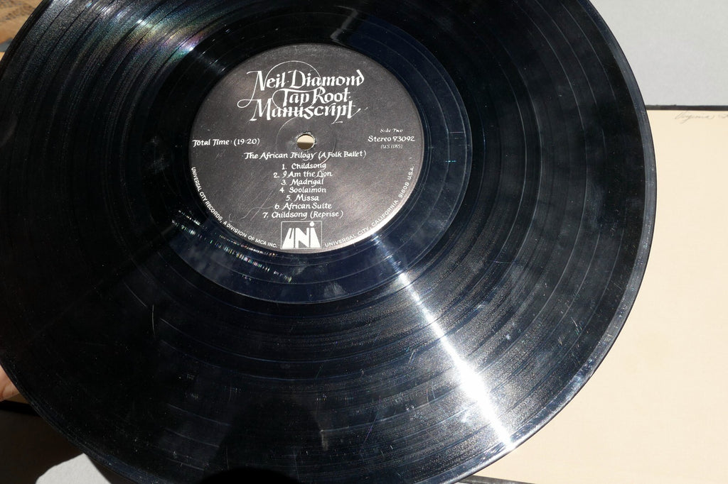 Neil Diamond – Tap Root Manuscript - 1970 - UNI Records 93092 Vinyl LP