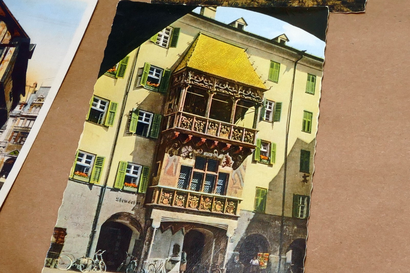 Salzburg Austria  Munchen Unposted Postcard Lot pack of 4 Towns 1960's