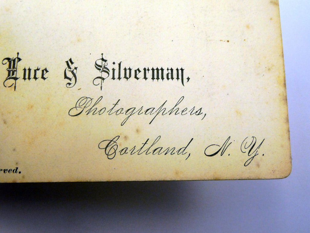 Picture of Gentleman VINTAGE ANTIQUE Photograph 2.5X4" 1880-90's Weidman  family