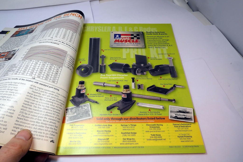MOPAR Muscle Magazine January 2007  painting 101 B-Body Sport Suspension