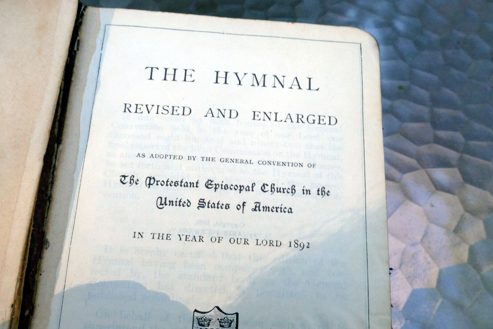 The Hymnal Revised and Enlarged 1892 James Pott & Company Oxford New York
