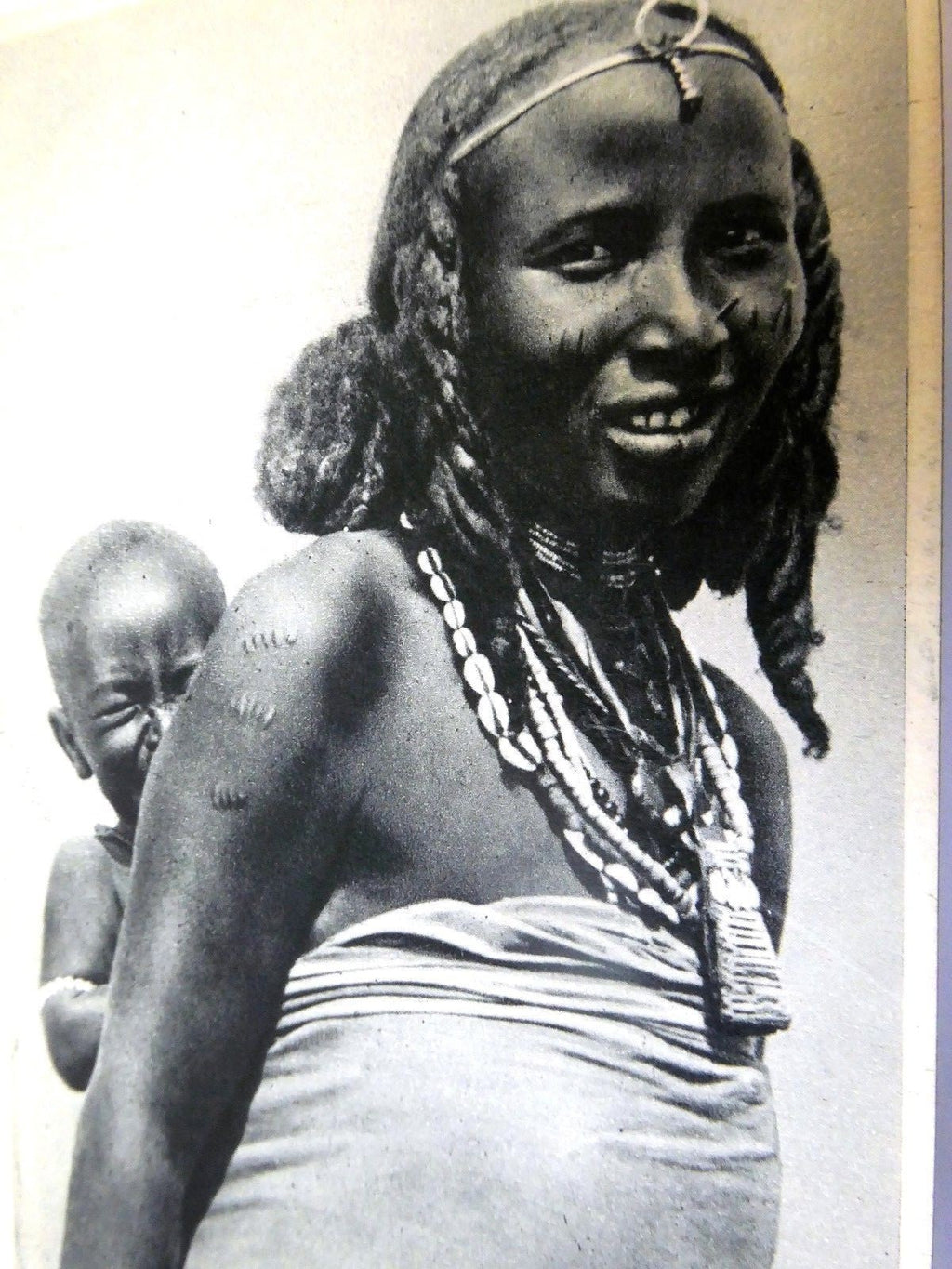 Postcard cartolina postale costumi africa orientale unused unposted 1900's