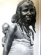 Postcard cartolina postale costumi africa orientale unused unposted 1900's