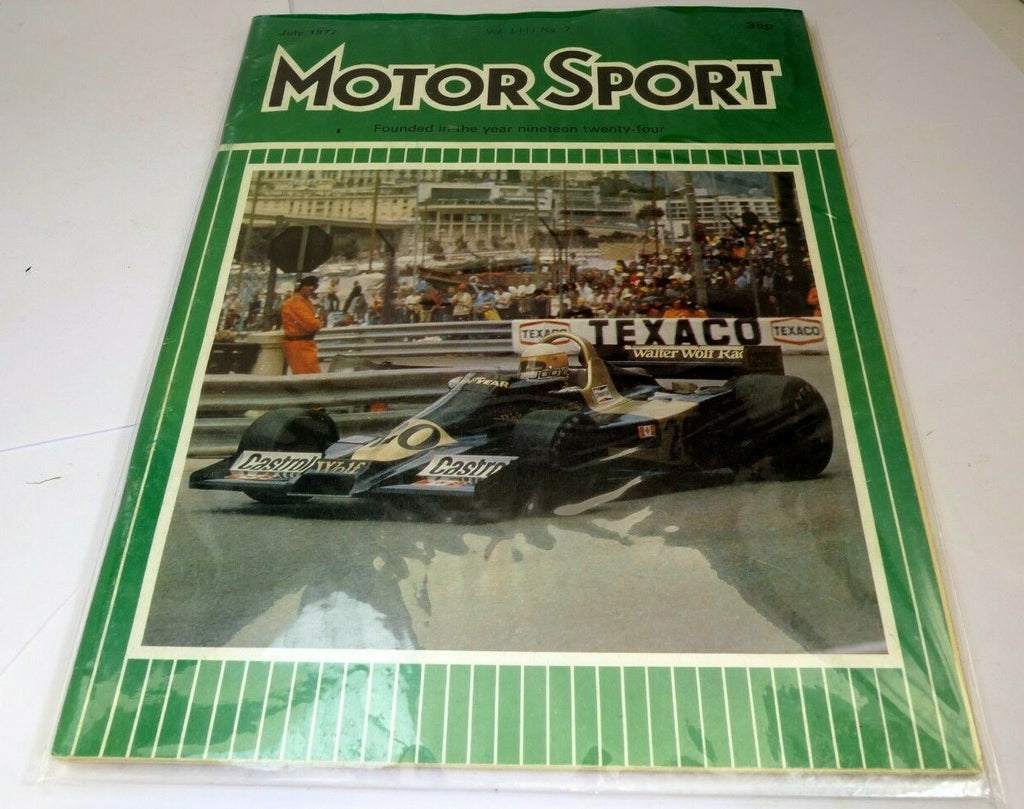 Motor sport magazine july 1977