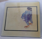 RC Gorman Tile A.R.T Co. "109 Navajo Turquoise" Wall Handing ceramic plate USA