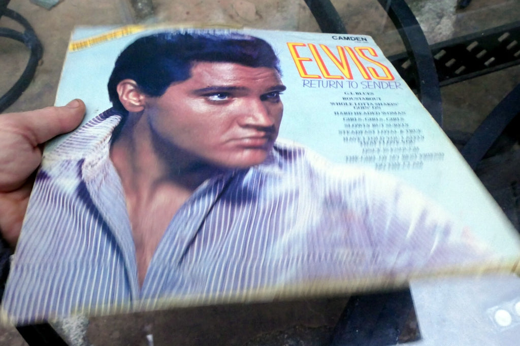 1981 Elvis Presley Return To Sender Camden CDS-1200 - ALBUM ART COVER ONLY