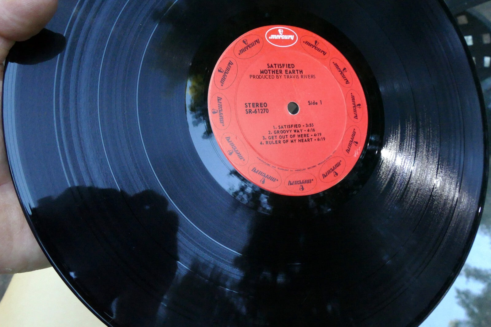 Mother Earth Satisfied LP (1970) SR-61270 Gatefold Tracy Nelson