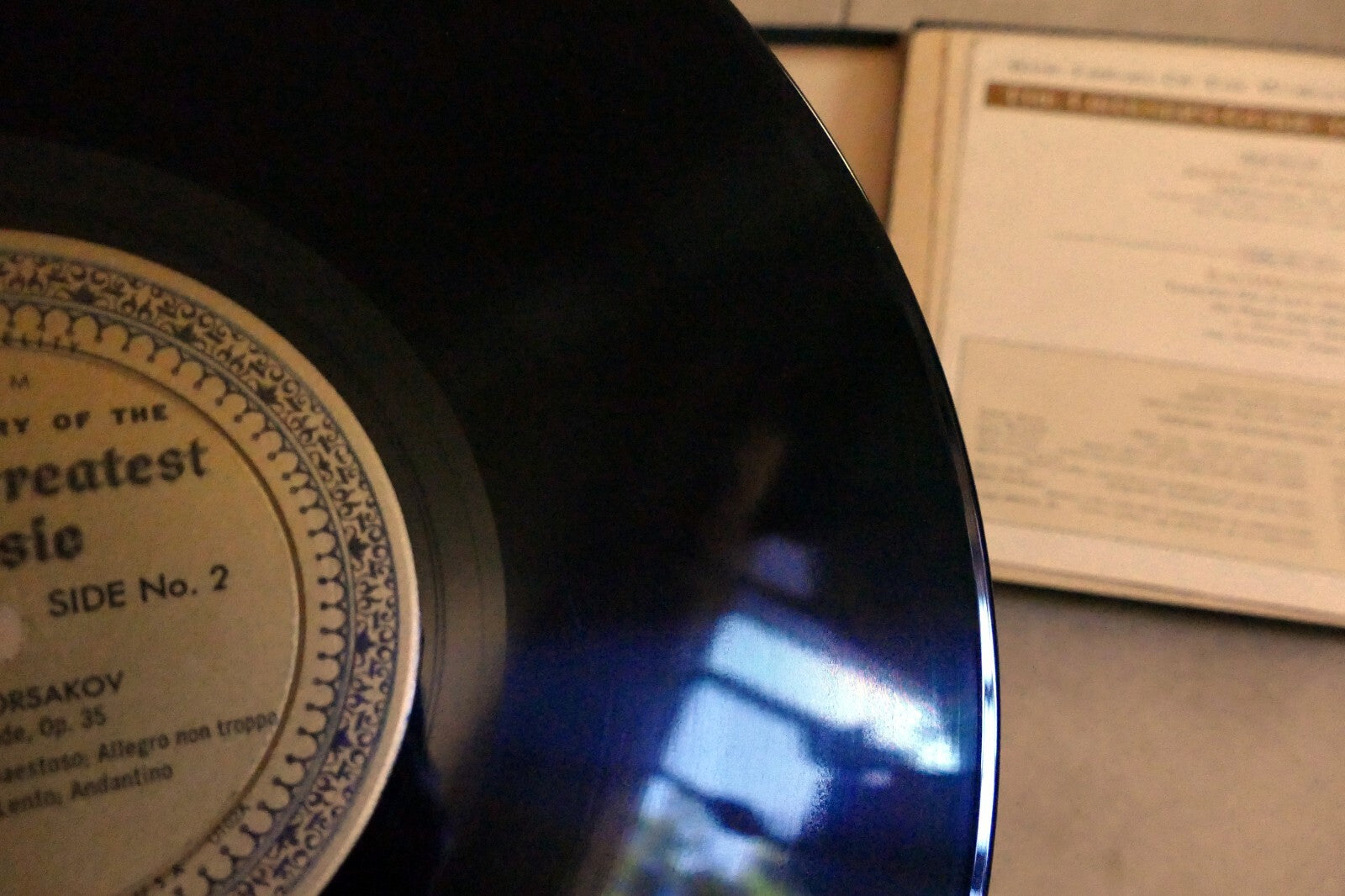 WORLDS GREATEST Music 1958 LP Rimsky-Korsakov Album No. 2