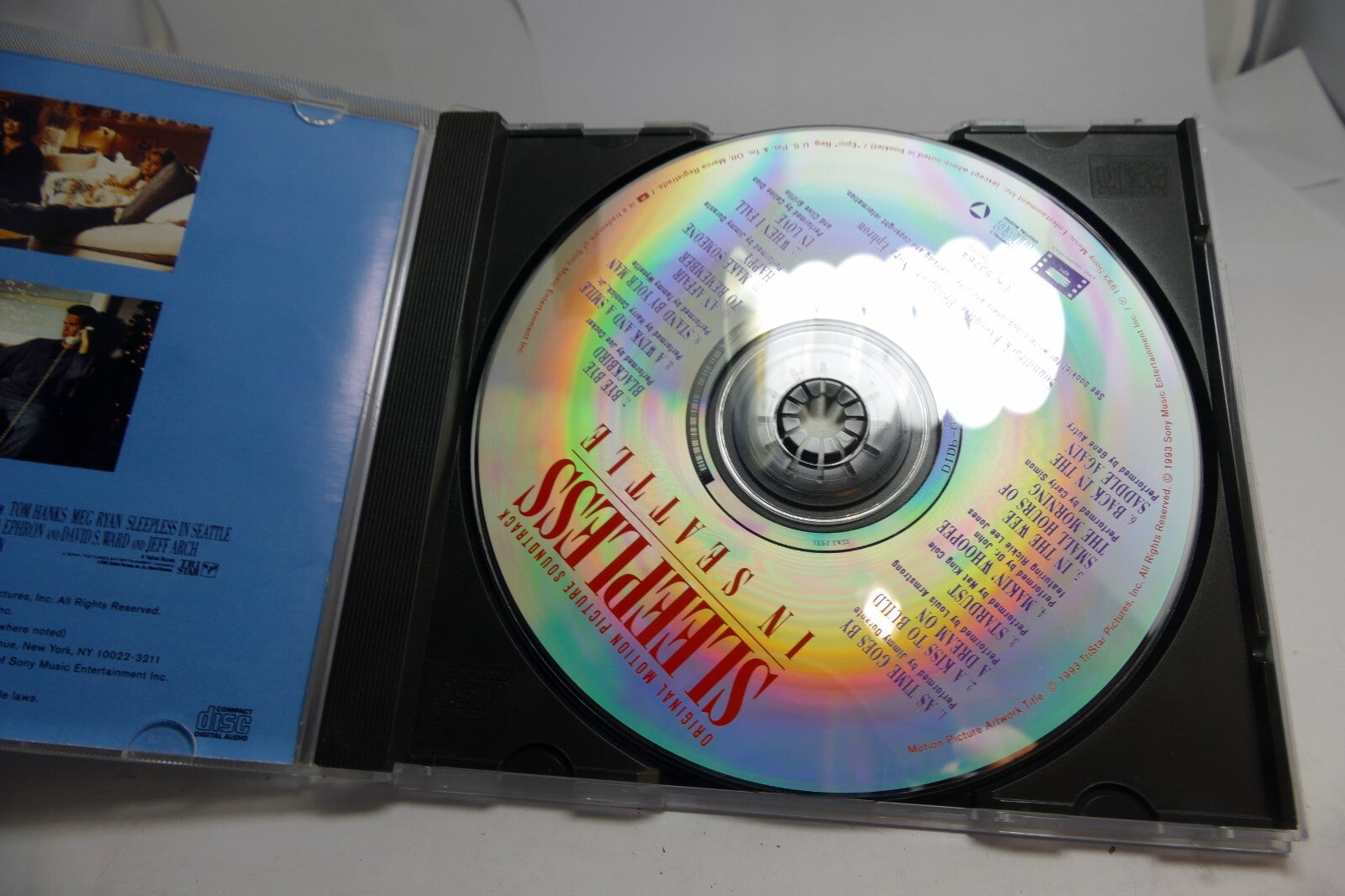 Sleepless in Seattle Various Artists - Original Soundtrack SD  1993 Sony Music