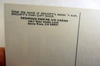 Redwood Empire Ice Arena Postcard Snoopy Gift Shop Charles Schulz California USA