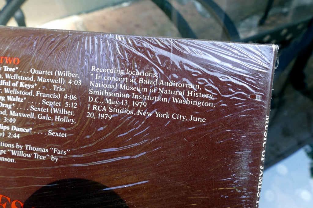 FATS WALLER JAMES P JOHNSON MUSIC LP N 021 Smithsonian Collection 1979 RCA
