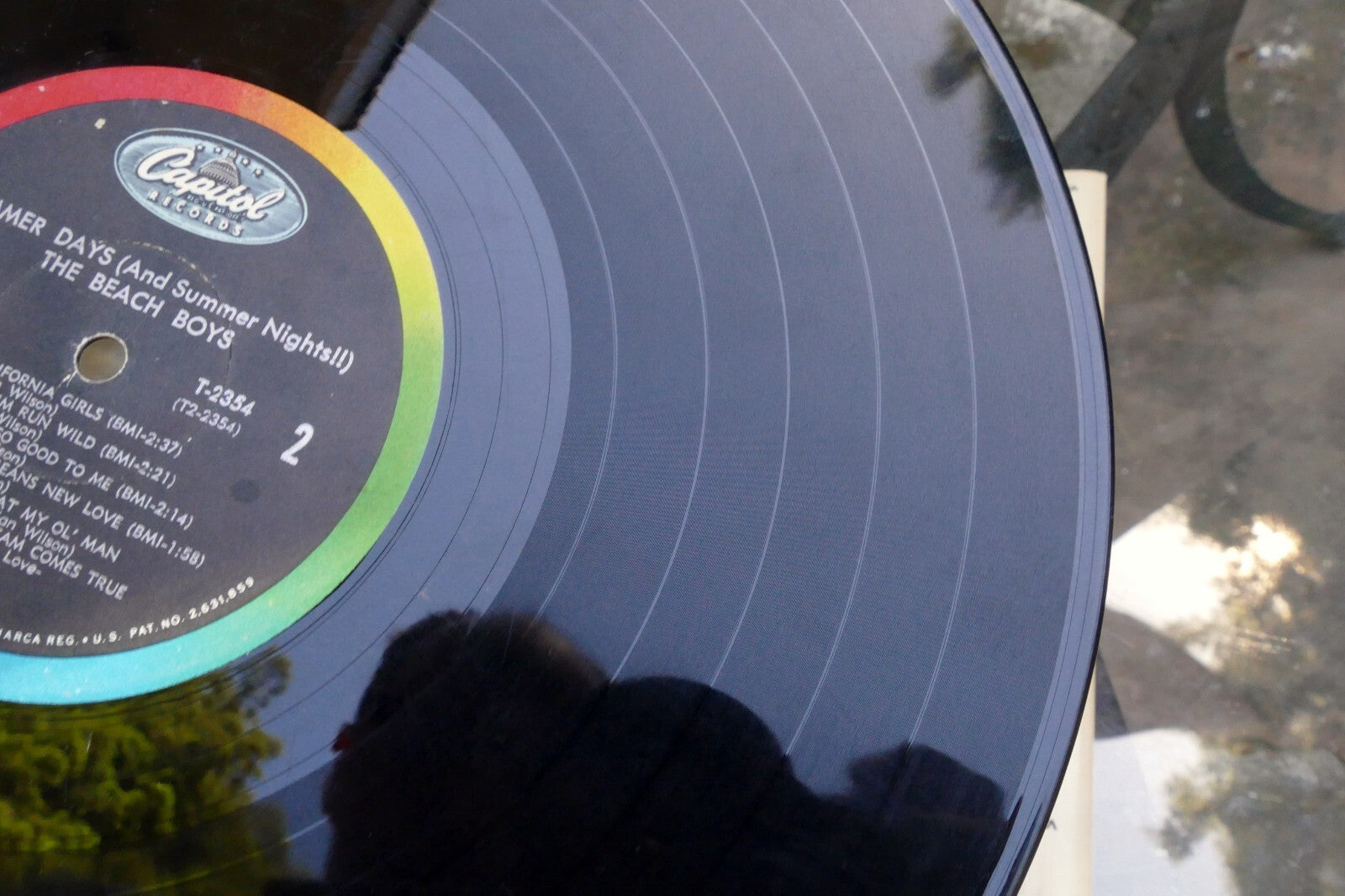 Beach Boys Summer Days LP (1965) Vinyl Record Album 12” T-2354 (missing cover)