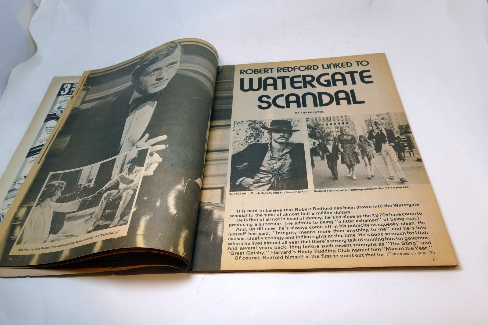 1974 August TV-MOVIES TODAY MAGAZINE ELVIS Hurt, Liz Taylor, Barbara Steals Cher