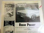 1965 plymouth sport fury magazine clipping advertisement ad