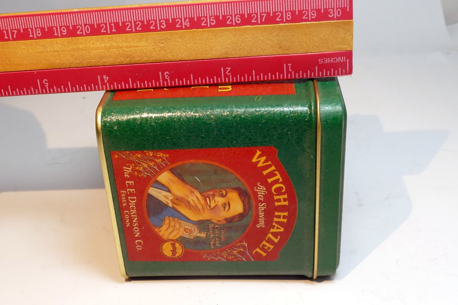 Dickinson's Double Distilled Witch Hazel Collectible Tin rectangle 4"