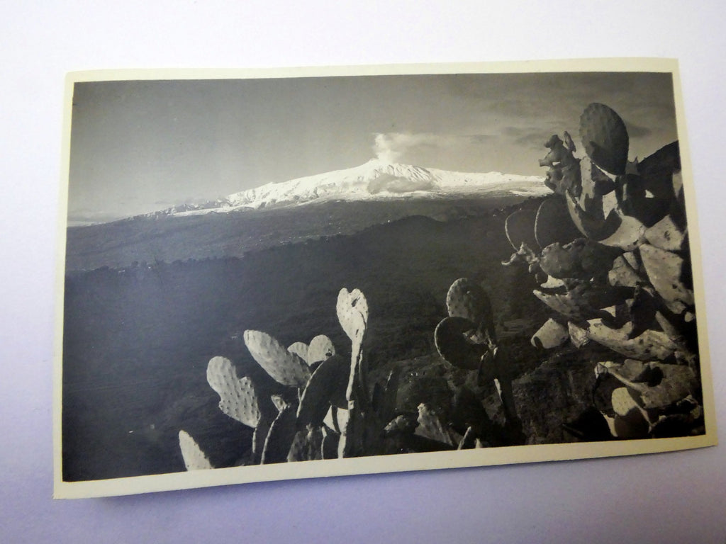 Cartolina Postale Carte "Gevaert" postcard AntiqueTaormina Italie 1900's unused