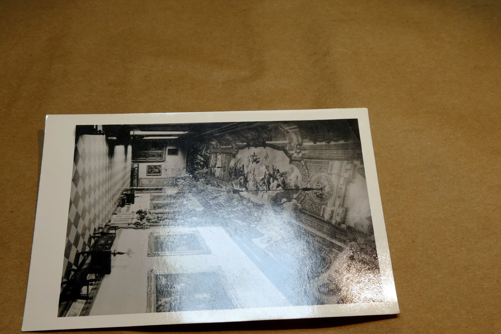 Wien - Schönbrunn Schloss Castle hallway postcard Austria 1930's  - unposted