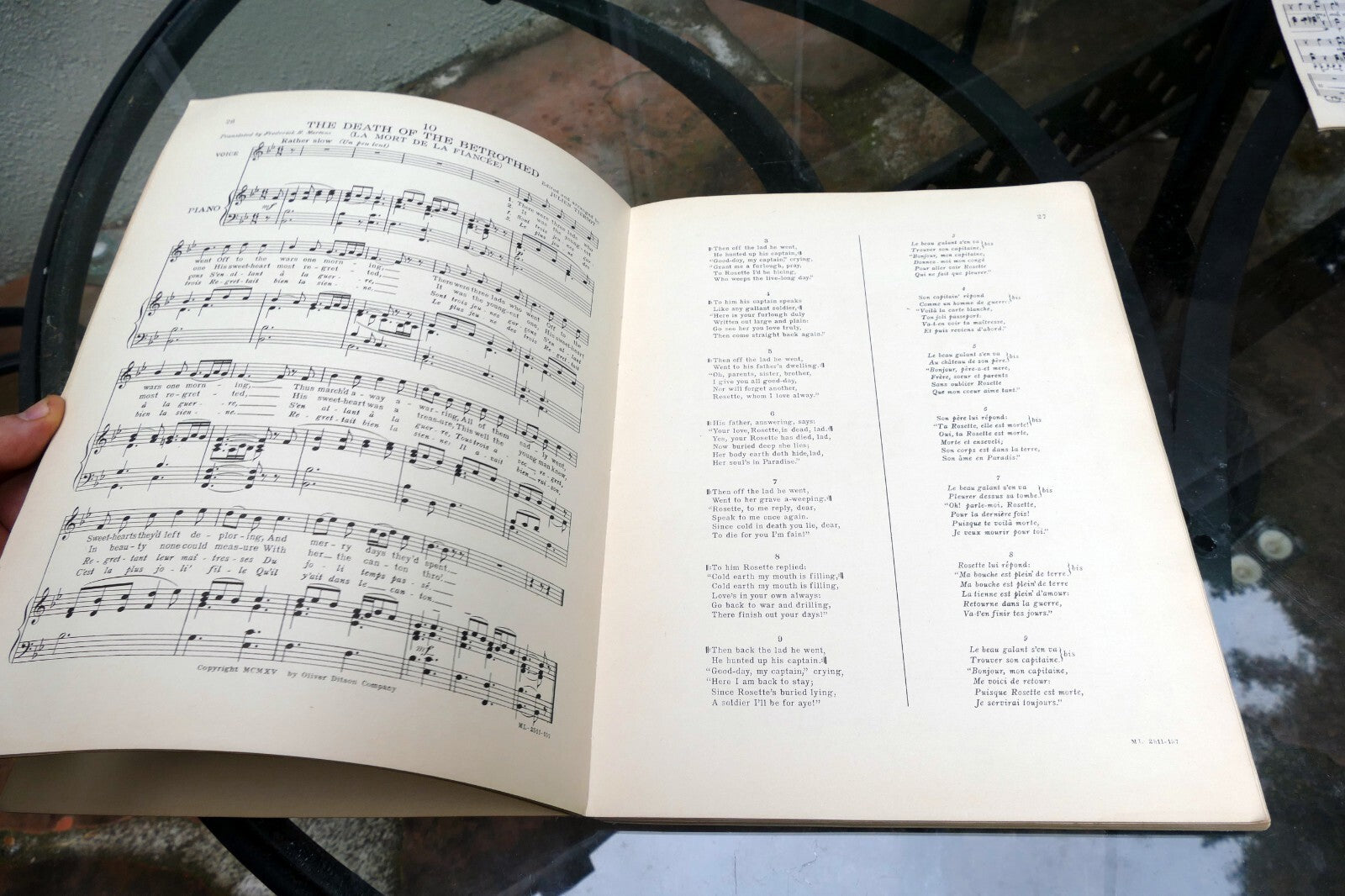 Sixty France Folk-Songs sheet music edited J. Tiersot  1915 Boston USA