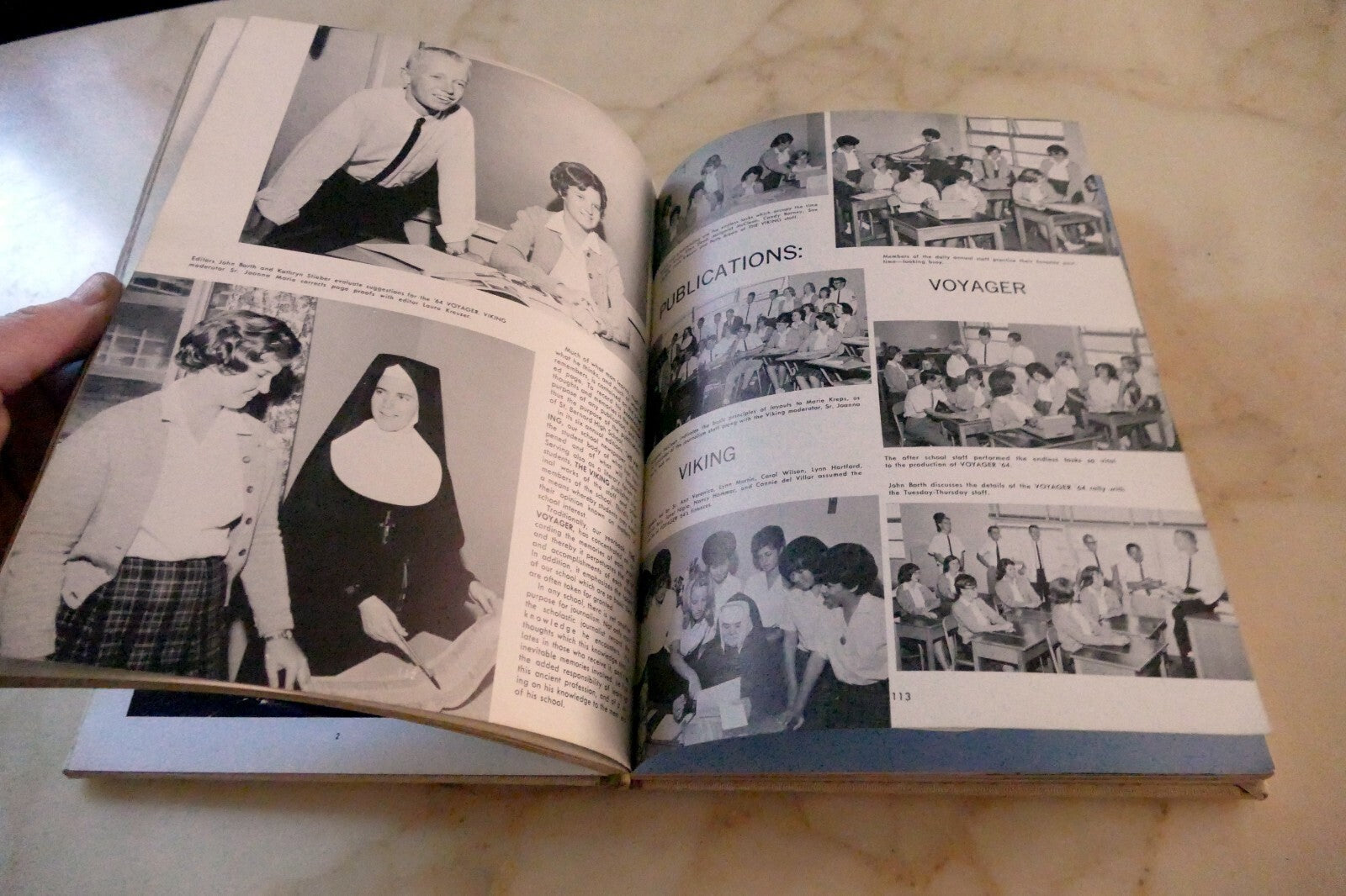 1964 St. Bernard High School Yearbook Voyager Playa del Rey California USA